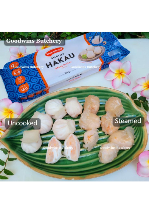 BumiFood Gourmet frozen SHRIMP HAKAU hakau udang 12pcs 222g